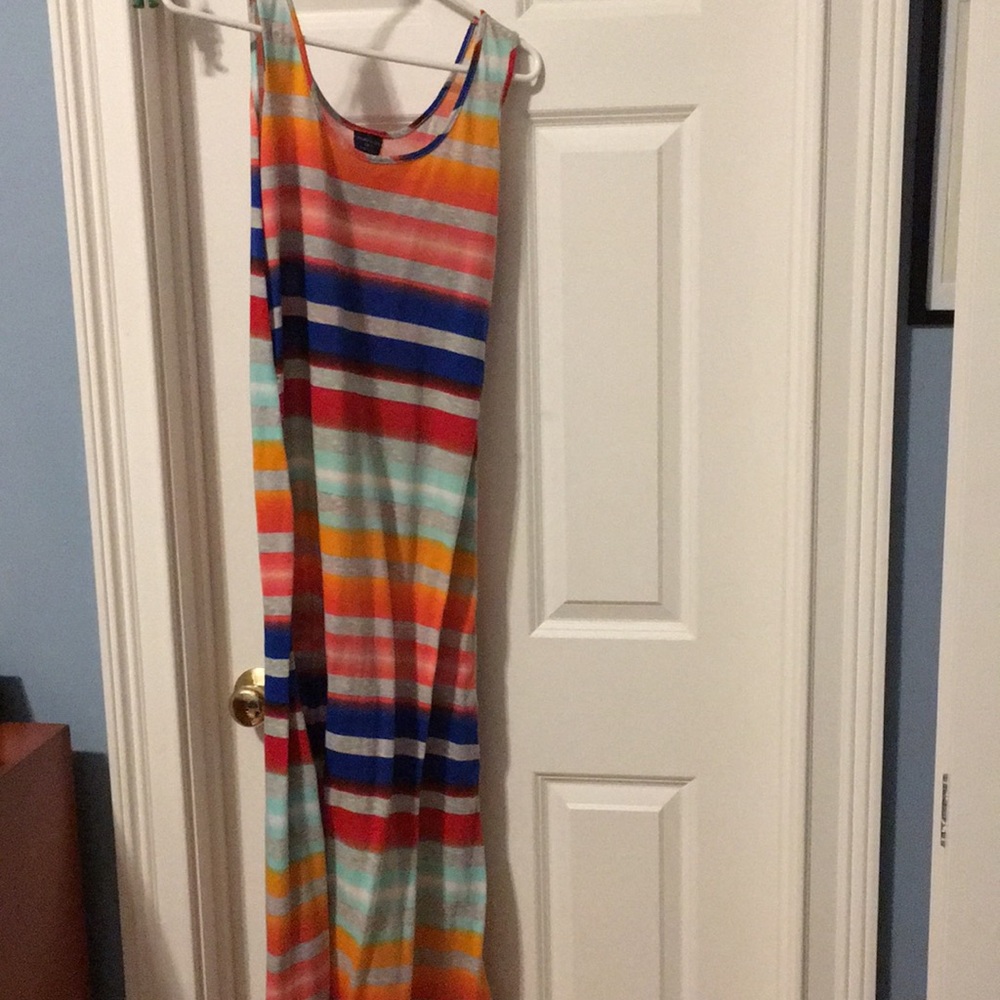 Rainbow Maxi Dress